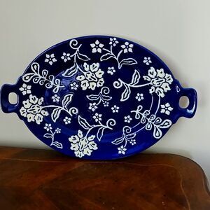Vintage Cook's Essentials Stoneware serving plate
